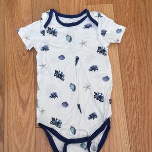 Kyte Baby Bodysuit Sea Print